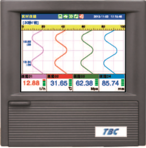TX100 無紙記錄器產品圖